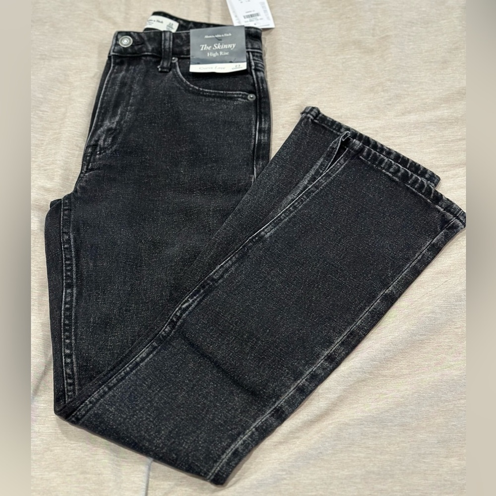 Abercrombie and Fitch Slit Jeans
